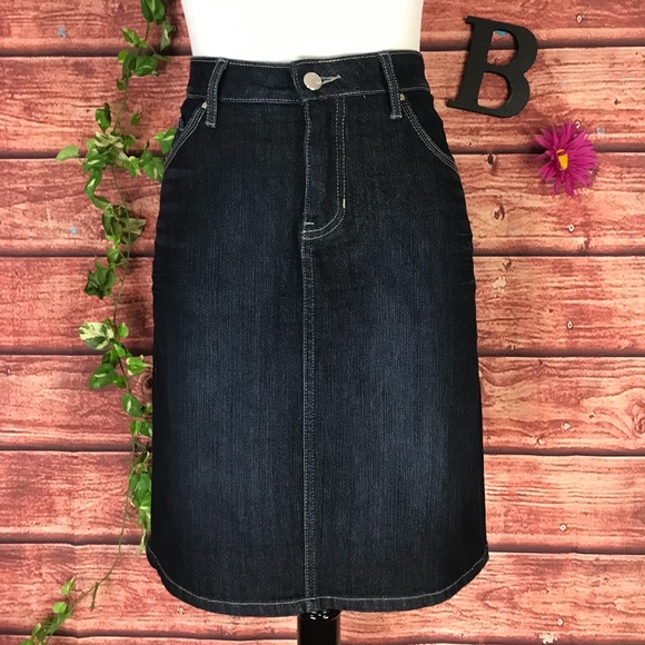 misses jean skirts